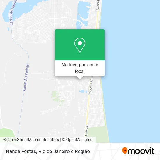 Nanda Festas mapa