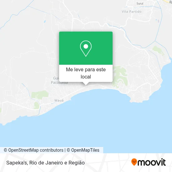 Sapeka's mapa