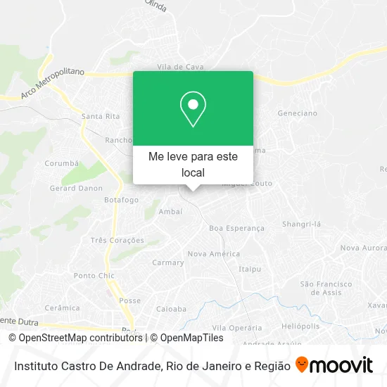 Instituto Castro De Andrade mapa