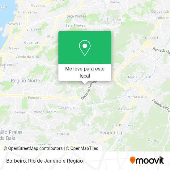 Barbeiro mapa