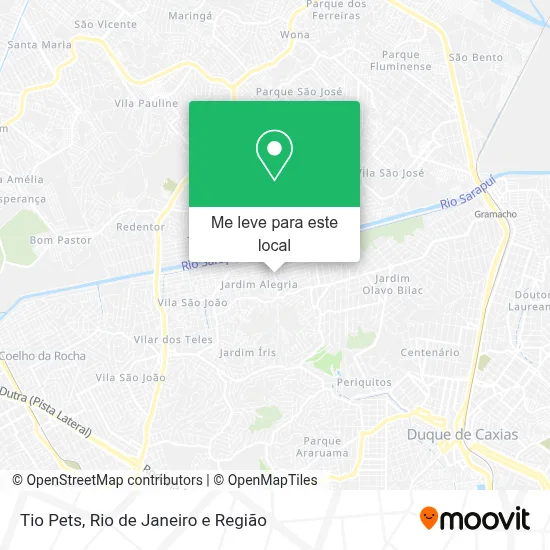 Tio Pets mapa
