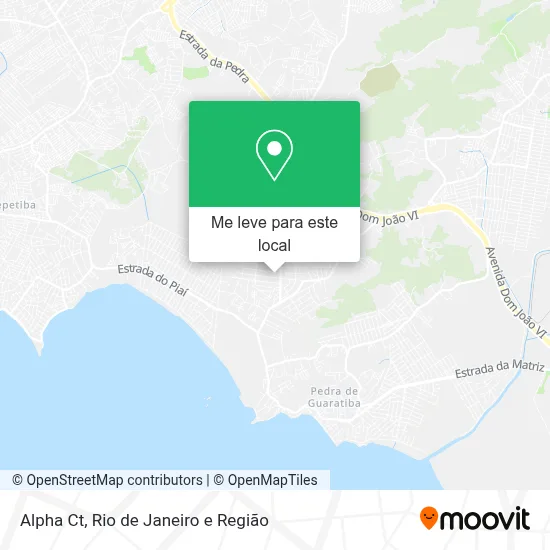 Alpha Ct mapa