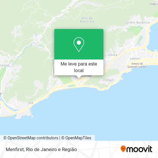 Menfirst mapa