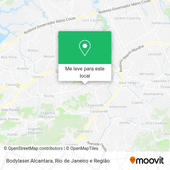 Bodylaser.Alcantara mapa