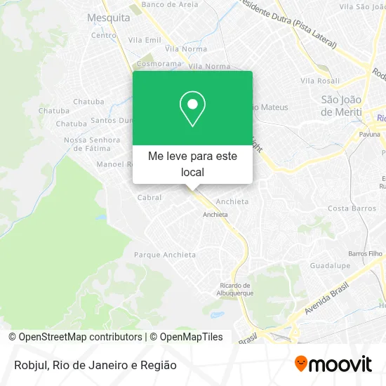 Robjul mapa