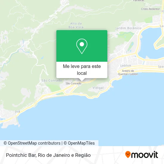Pointchic Bar mapa
