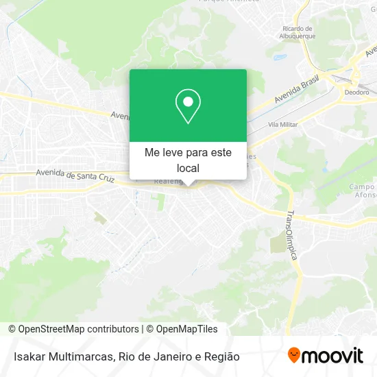 Isakar Multimarcas mapa