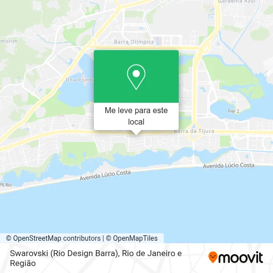 Swarovski (Rio Design Barra) mapa