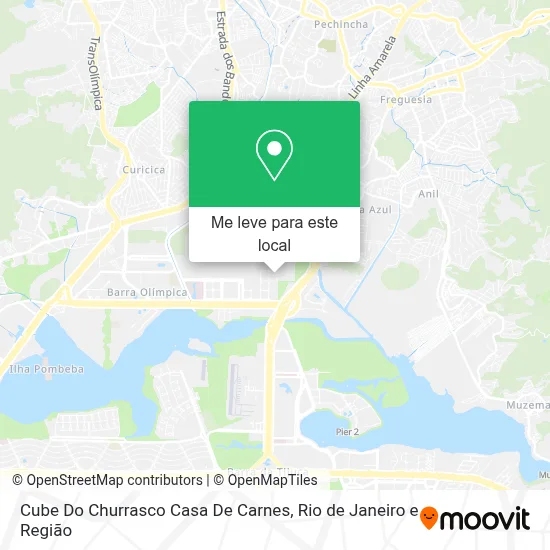 Cube Do Churrasco Casa De Carnes mapa