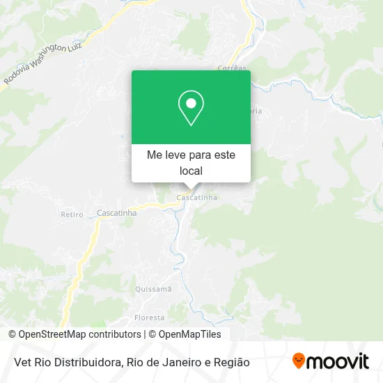 Vet Rio Distribuidora mapa