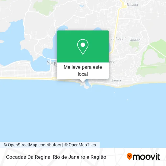 Cocadas Da Regina mapa