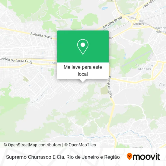Supremo Churrasco E Cia mapa