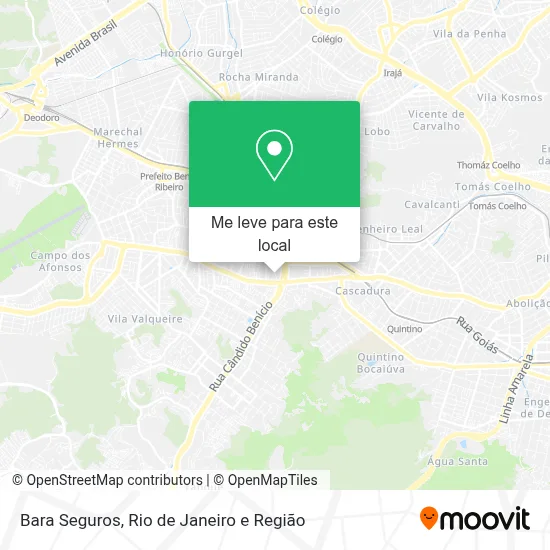 Bara Seguros mapa