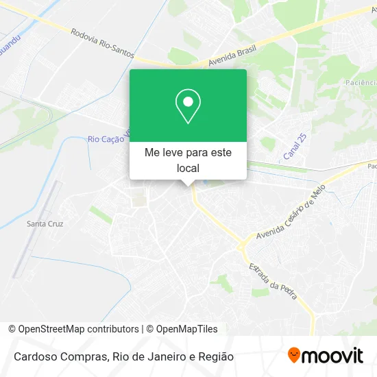 Cardoso Compras mapa