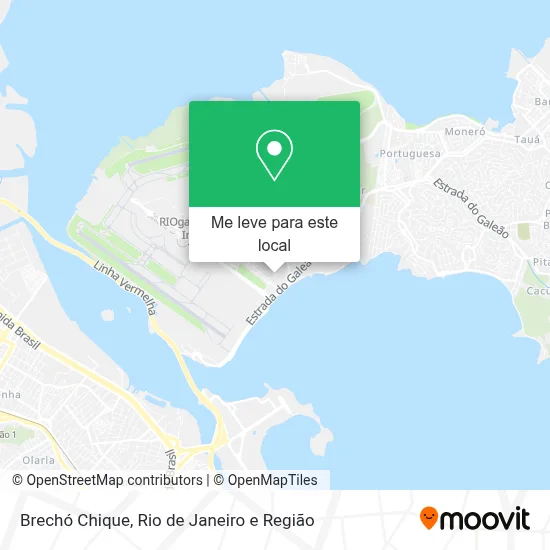Brechó Chique mapa