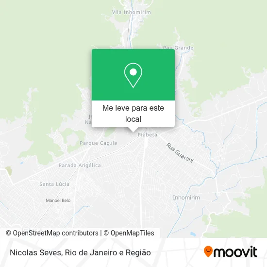 Nicolas Seves mapa