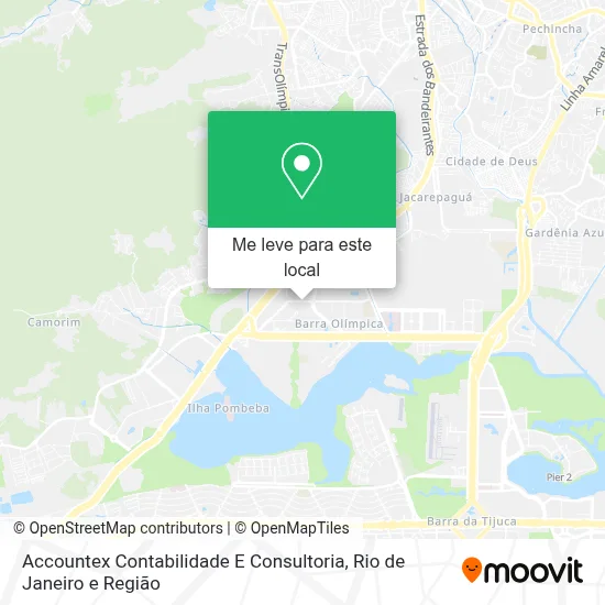 Accountex Contabilidade E Consultoria mapa