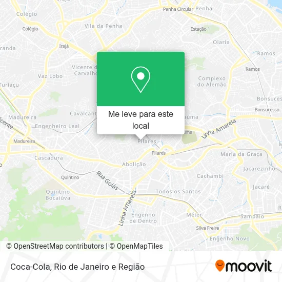 Coca-Cola mapa
