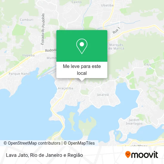 Lava Jato mapa