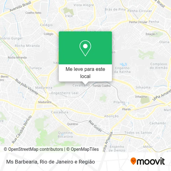 Ms Barbearia mapa