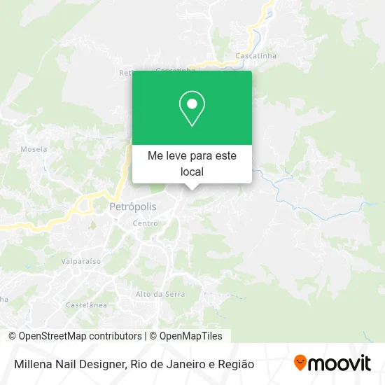 Millena Nail Designer mapa
