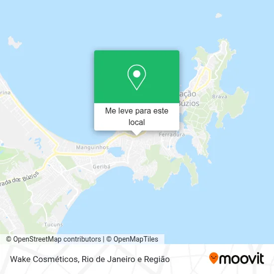 Wake Cosméticos mapa