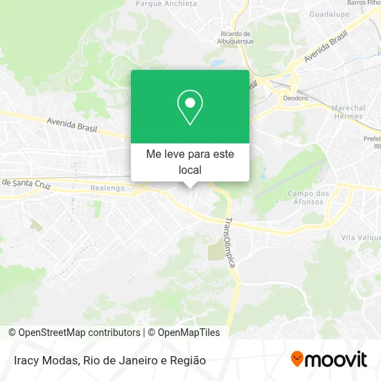 Iracy Modas mapa