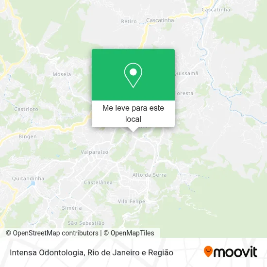 Intensa Odontologia mapa