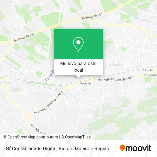 Gf Contabilidade Digital mapa