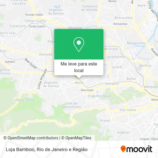 Loja Bamboo mapa