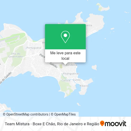 Team Mistura - Boxe E Chão mapa