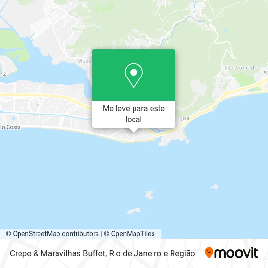 Crepe & Maravilhas Buffet mapa