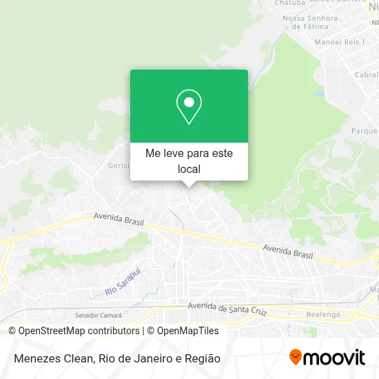 Menezes Clean mapa