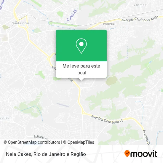 Neia Cakes mapa
