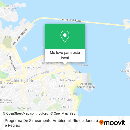 Programa De Saneamento Ambiental mapa