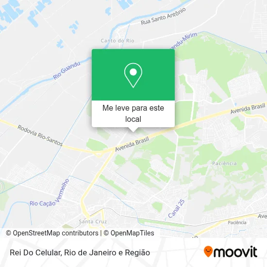 Rei Do Celular mapa
