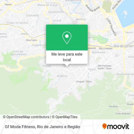Gf Moda Fitness mapa