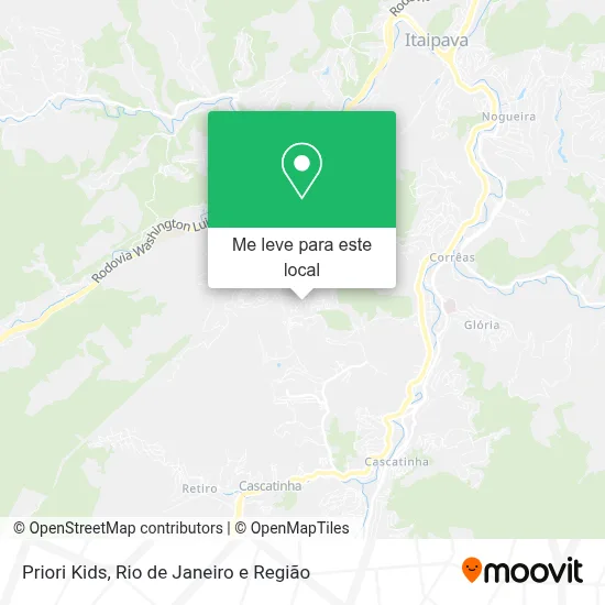 Priori Kids mapa