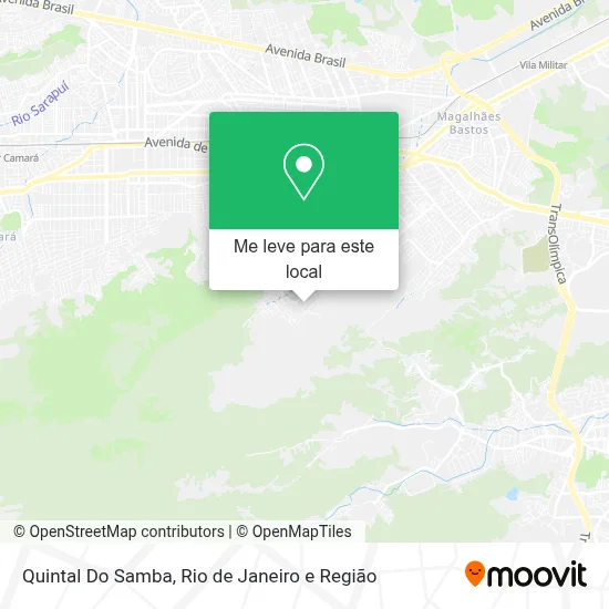 Quintal Do Samba mapa