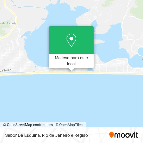 Sabor Da Esquina mapa