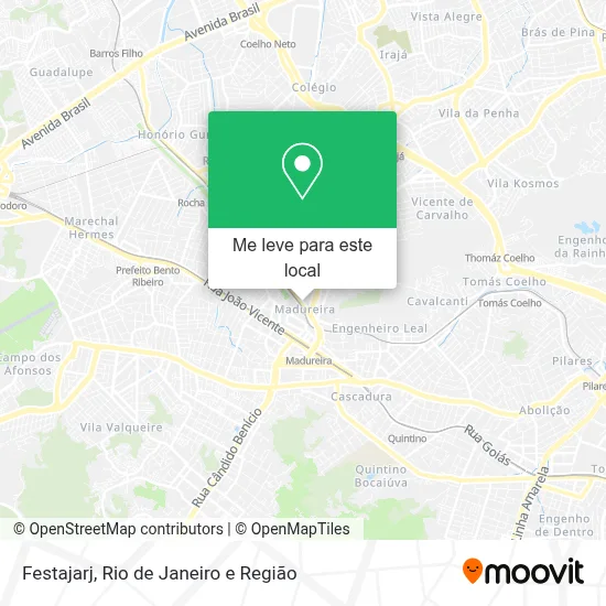 Festajarj mapa