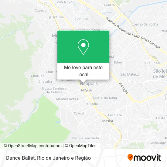 Dance Ballet mapa
