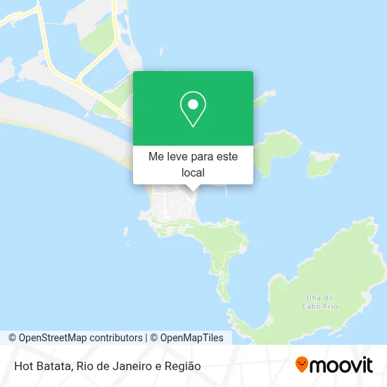 Hot Batata mapa
