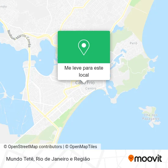 Mundo Tetê mapa
