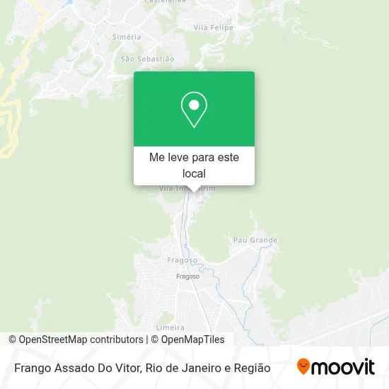 Frango Assado Do Vitor mapa