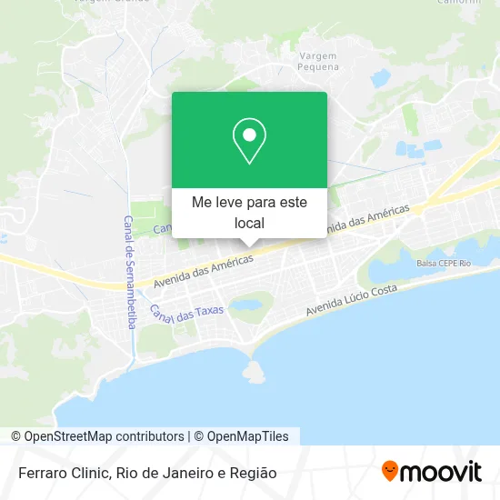 Ferraro Clinic mapa