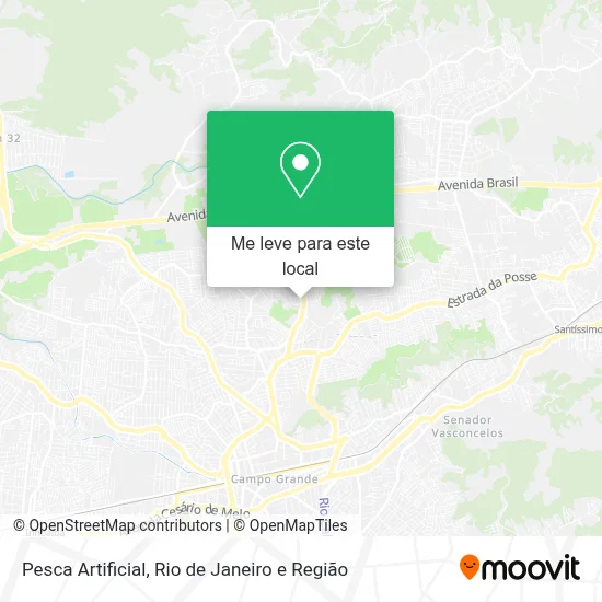 Pesca Artificial mapa