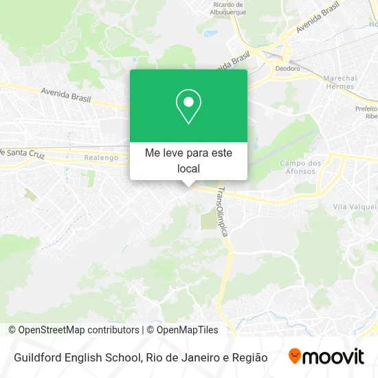 Guildford English School mapa