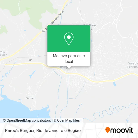 Raroo's Burguer mapa