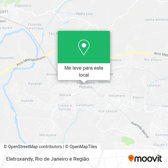 Eletroxandy mapa